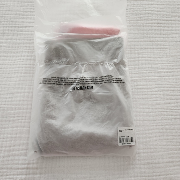 Gymshark Pink and Gray Ombre Leggings NEW LIGHT GREY CHALK PINK - Picture 8 of 9